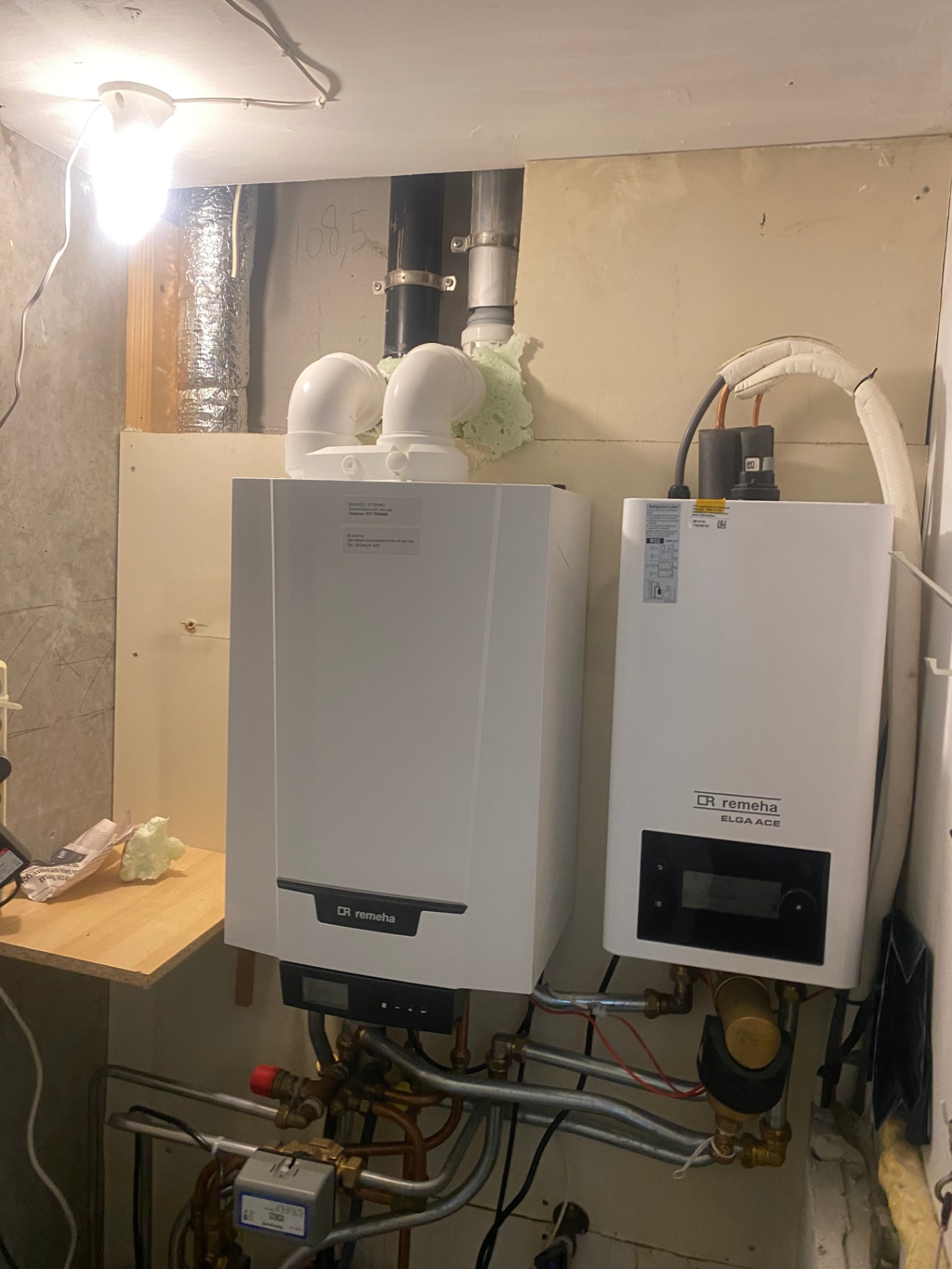 Warmtepomp en hybride opstelling